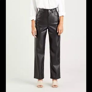 Levi’s Ribcage Faux Leather Pants